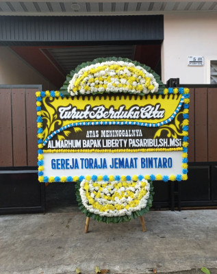 Papan Bunga Duka di Kertasari