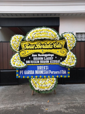 Papan Bunga Duka di Kertasari