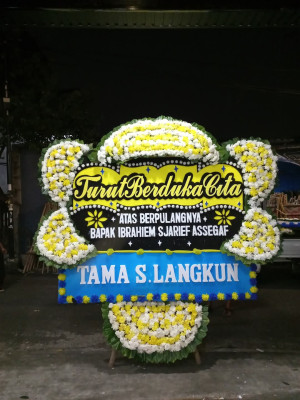 Papan Bunga Duka di Kertasari